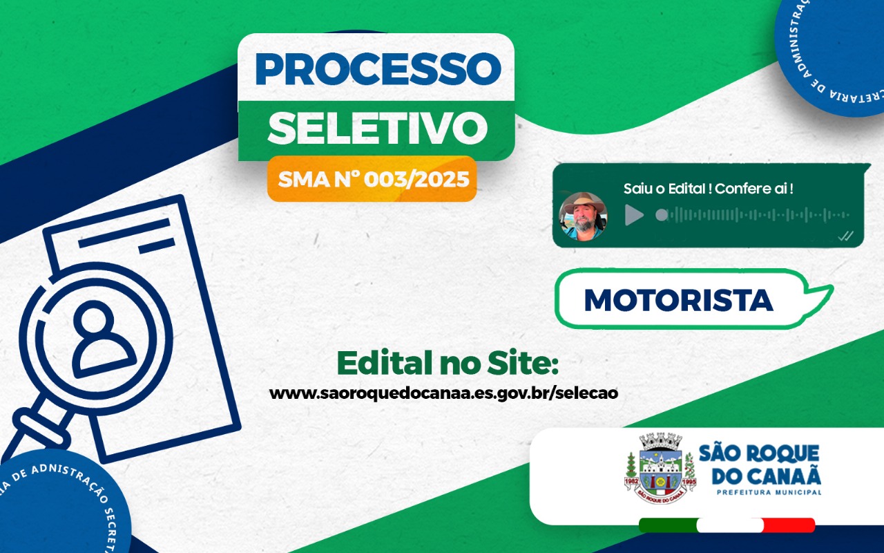 Processo Seletivo para Motorista