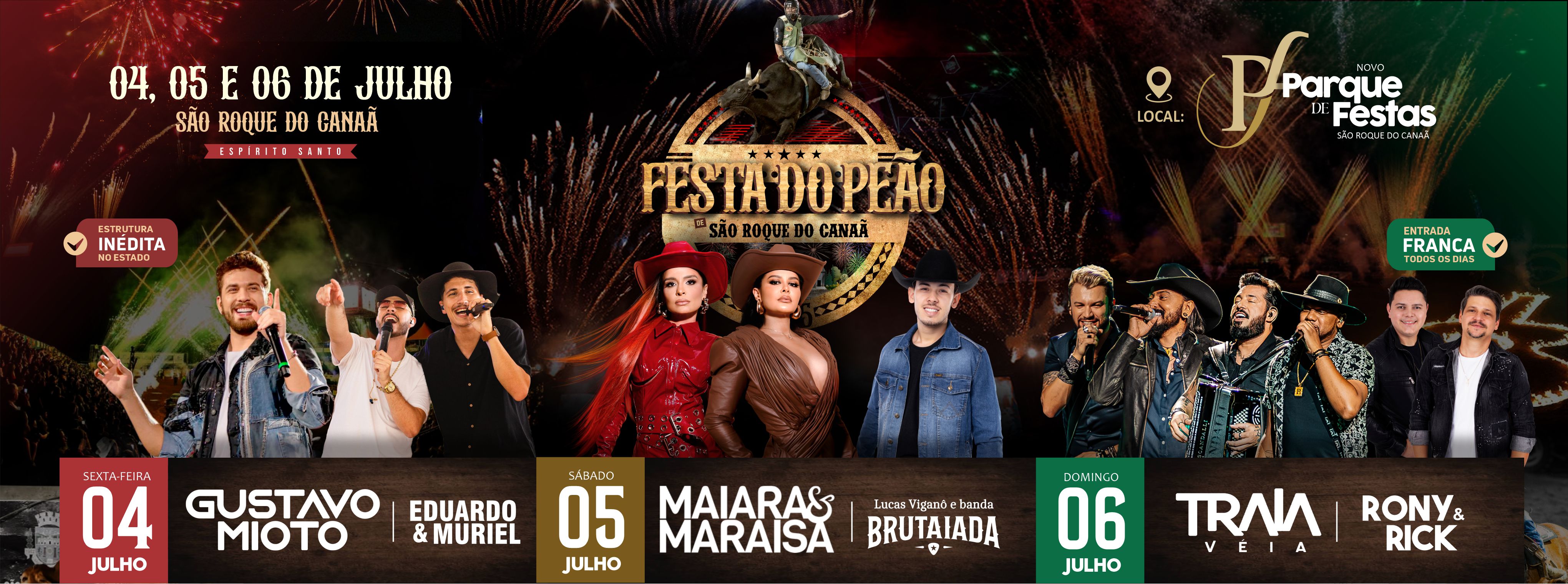 Festa do Peão de São Roque do Canaã