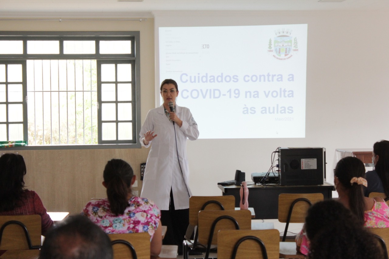 Secretarias promovem palestra/treinamento de atualização geral sobre COVID-19