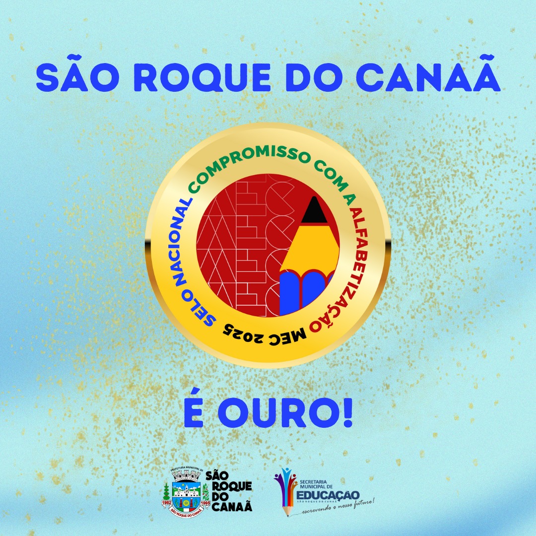  Selo Ouro Nacional de Alfabetização