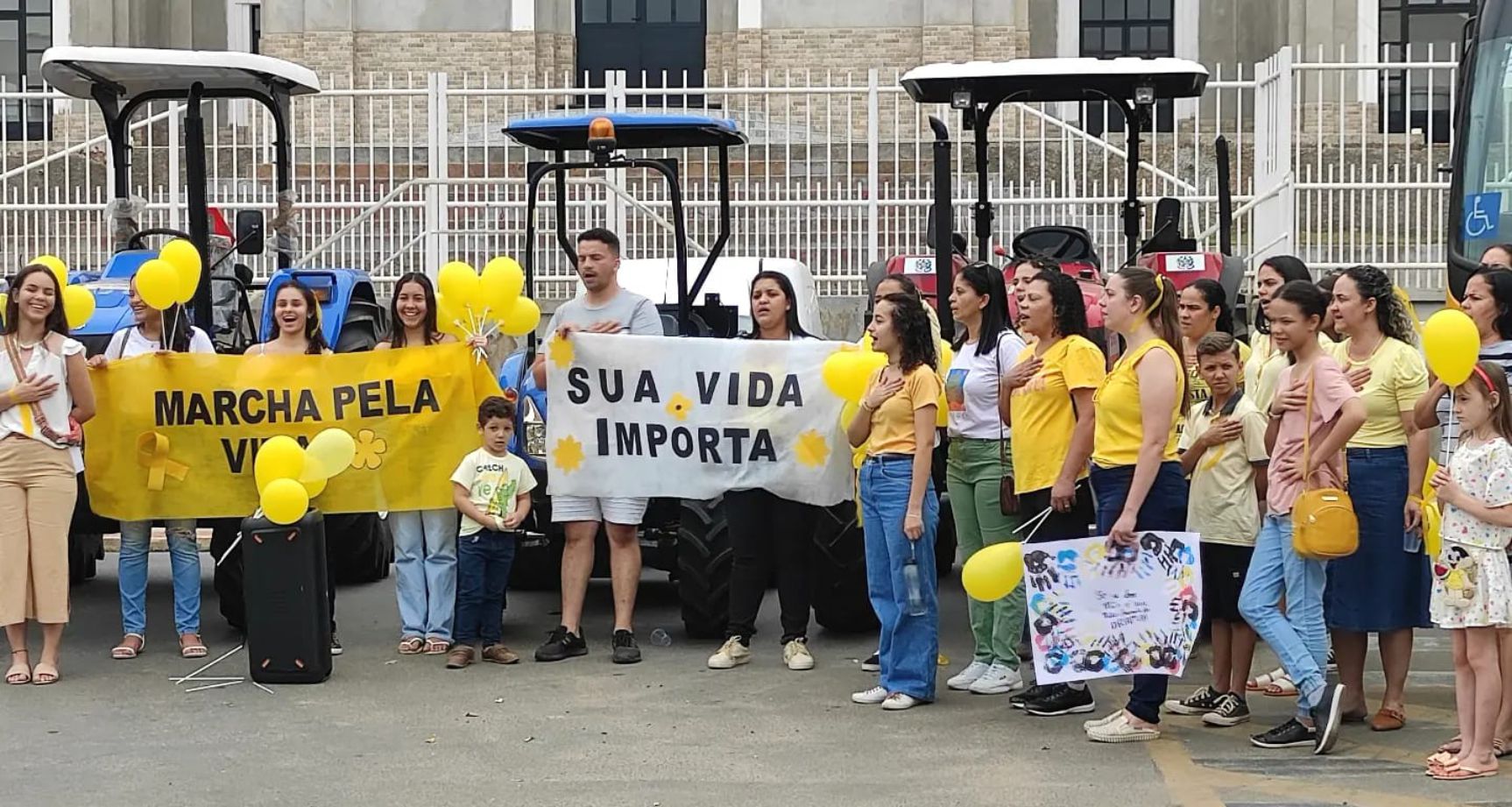 Prefeitura realiza Marcha pela vida.