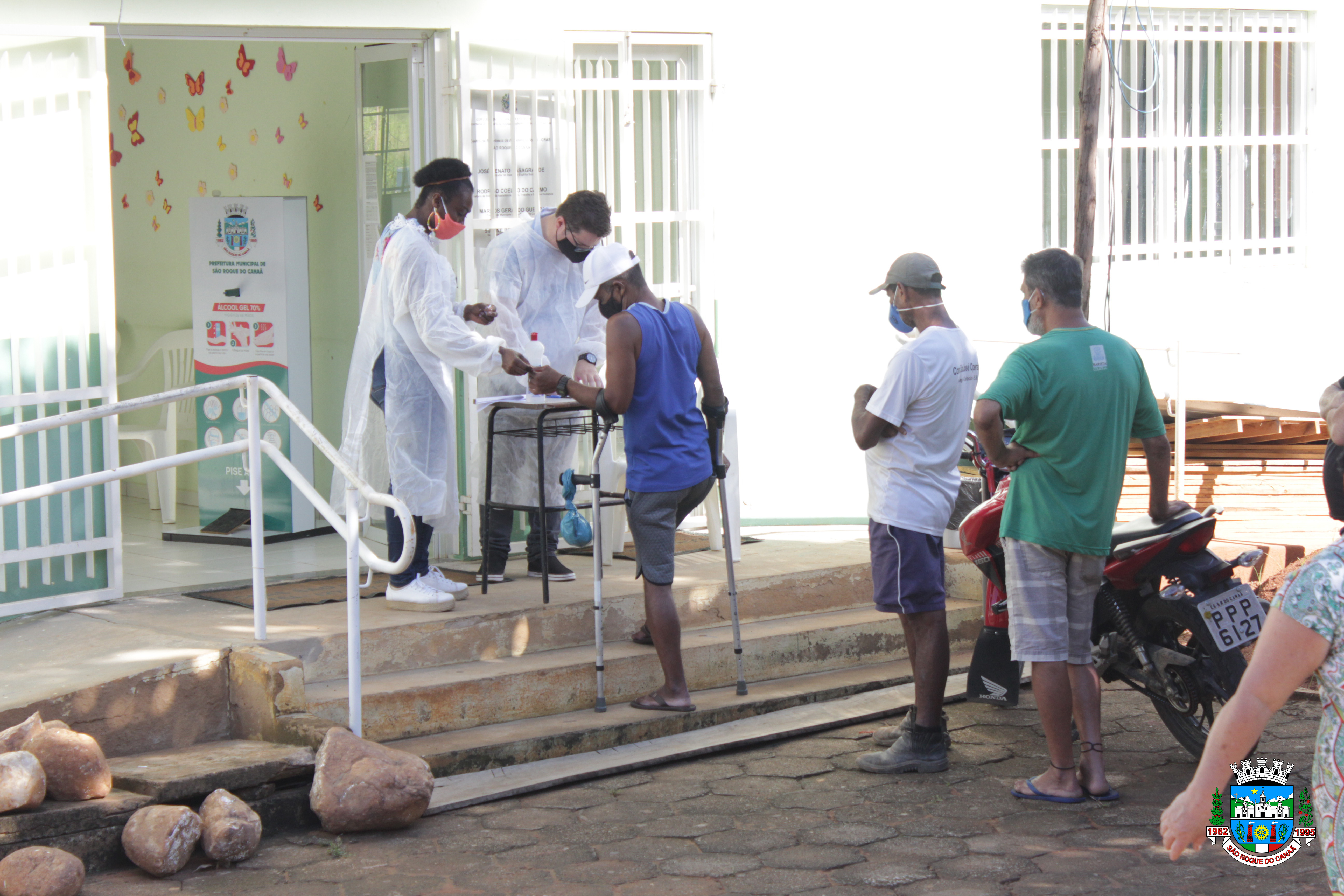 Secretaria de Assistência Social de São Roque do Canaã inicia primeira etapa do programa PAA (Programa de Aquisição de Alimentos).