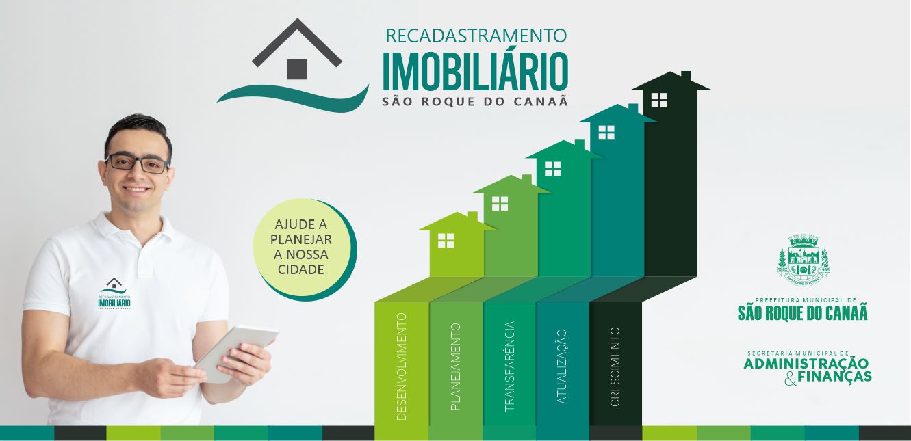 Prefeitura de São Roque do Canaã dará início ao serviço de Recadastramento Imobiliário.